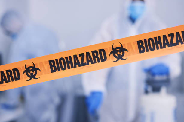 Professional Biohazard technician working in Lena, IL